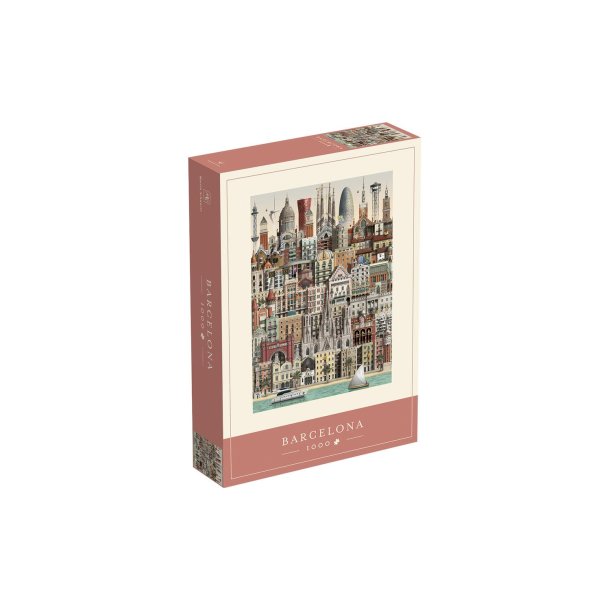 Martin Schwartz Puslespil | Barcelona | 1000 brikker |