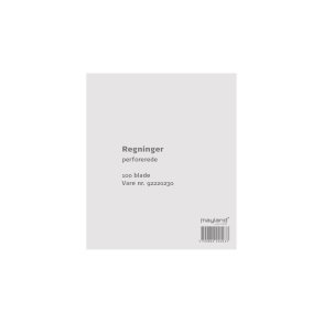 Mayland Regningsblok | 100 blade |