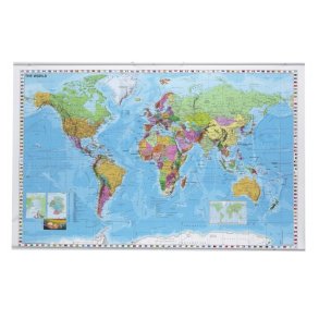 Vgkort Verden | 137x87cm |