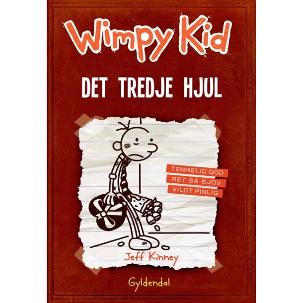 Wimpy Kid 7 - det tredje hjul af Jeff Kinney