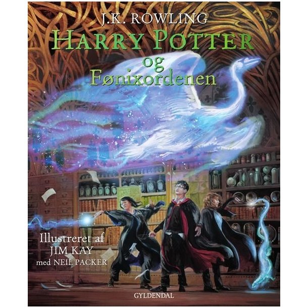 Harry Potter illustreret 5 af J.K. Rowling