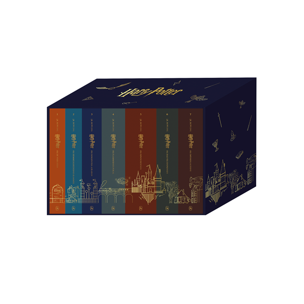 Harry Potter 1-7 - 25 �rs jubil�umsudgaver i boks af J. K. Rowling