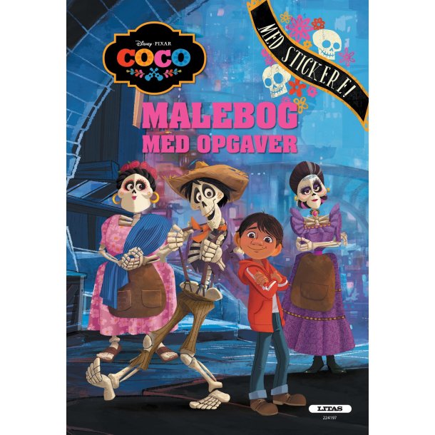 Coco Malebog med opgaver