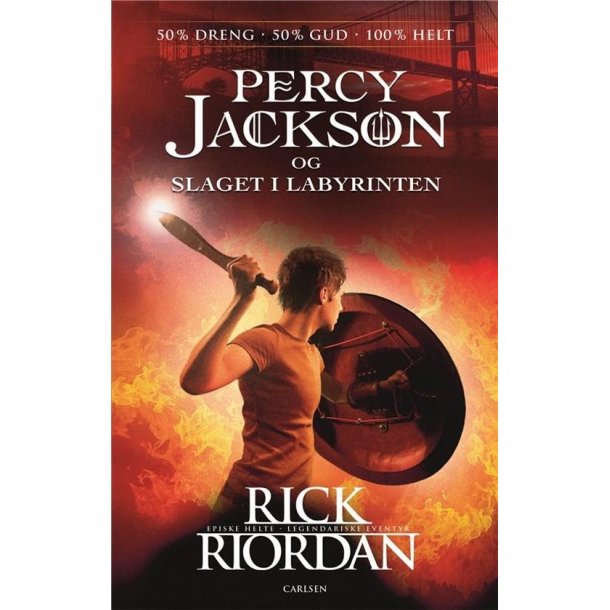 Percy Jackson (4) - Percy Jackson og slaget i labyrinten af Rick Riordan