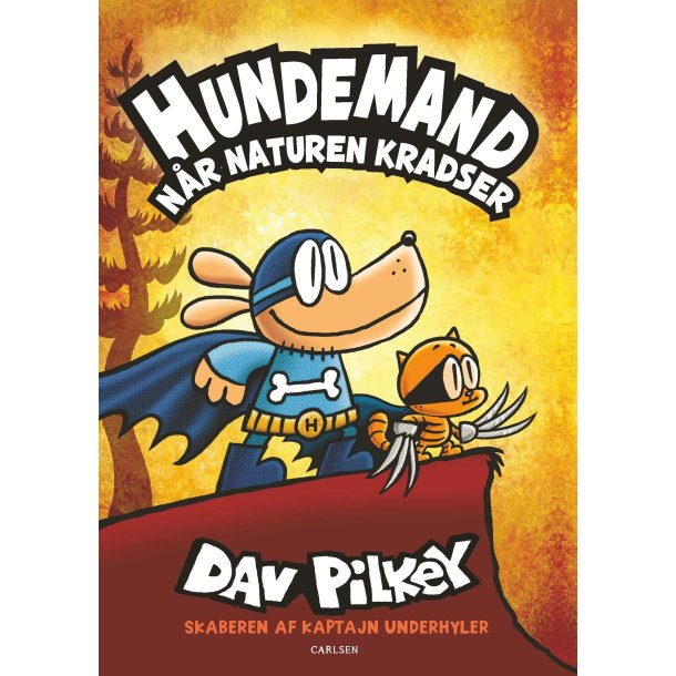 Hundemand 6 - N�r naturen kradser af Dav Pilkey