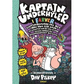 Kaptajn Underhyler i farver (3) - Kantinedamerne fra det ydre rum gr amok af Dav Pilkey