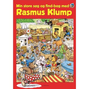 Min store sg og find-bog med Rasmus Klump af Per Sanderhage