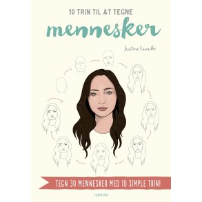 10 trin til at tegne mennesker af Justine Lecouffe