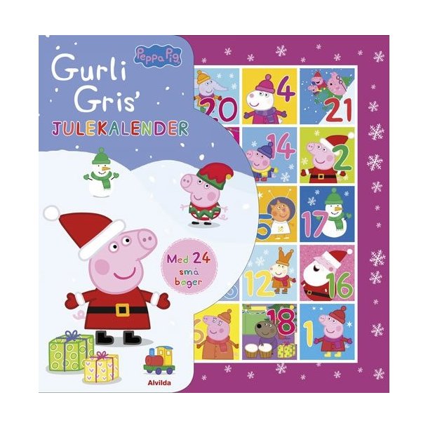 Gurli Gris Julekalender | m/ 24 Sm Bger |