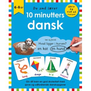 De sm lrer - Skriv og visk ud - 10 minutters dansk