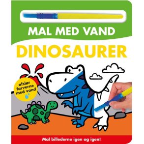 Mal med vand - Dinosaurer 