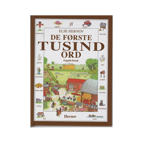 De frste tusind ord - engelsk/dansk af Else Hernov