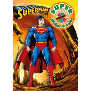 Superman | Super Sticker & Color |