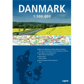 Danmarkskort 1:500.000