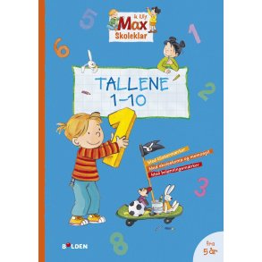Max skoleklar - Tallene 1-10