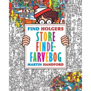 Find Holgers store finde-farvebog af Martin Handford