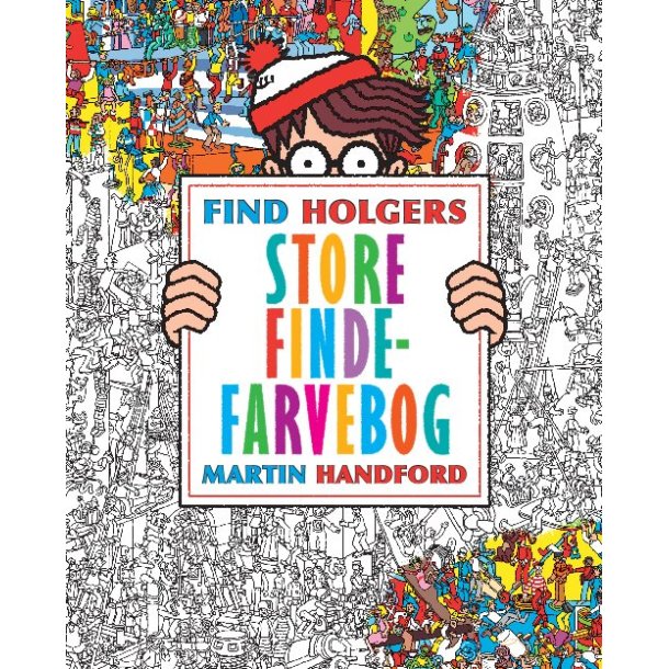 Find Holgers store finde-farvebog af Martin Handford