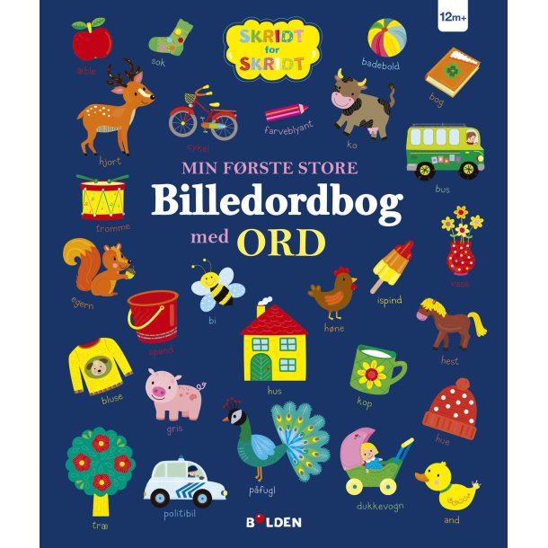 Min f�rste store billedordbog med ord