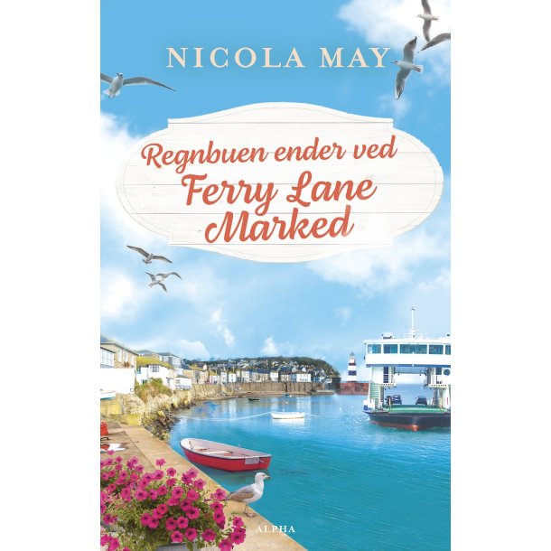 Regnbuen ender ved Ferry Lane Marked af Nicola May