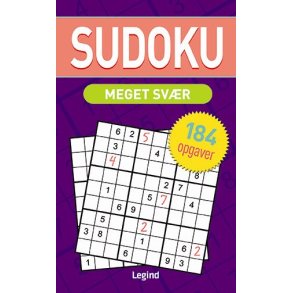 Sudoku - Meget svr