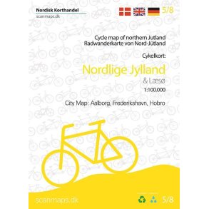 Cykelkort Nordlige Jylland