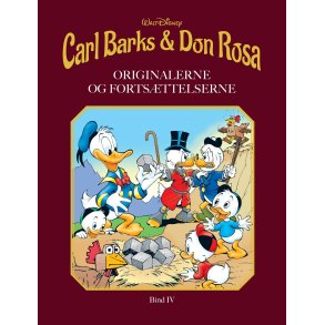 Carl Barks & Don Rosa Bind IV af Walt Disney