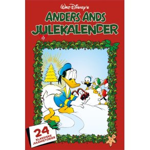 Anders Ands Julekalender bog fra Disney