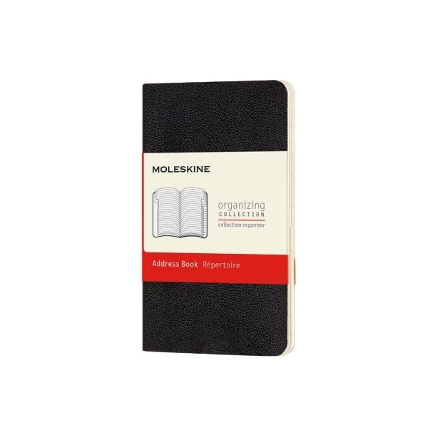 Moleskine  | Adressebog pocket | Sort |
