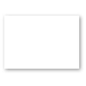 A6 Enkeltkort 10-pakke hvid