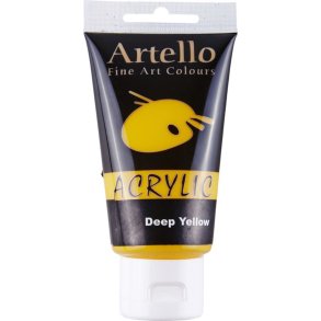 Artello acrylic 75 ml Deep yellow