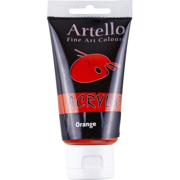 Artello acrylic 75 ml orange