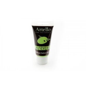 Artello acrylic 75 ml yellow green