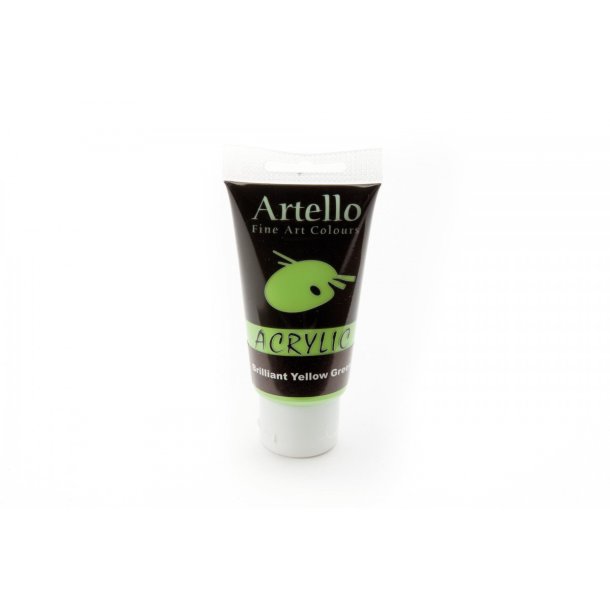 Artello acrylic 75 ml yellow green