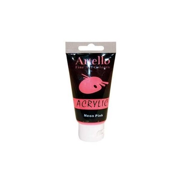 Artello acrylic 75ml Neon Pink