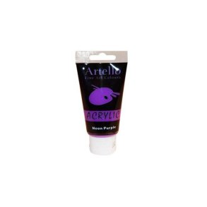 Artello acrylic 75ml Neon Purple