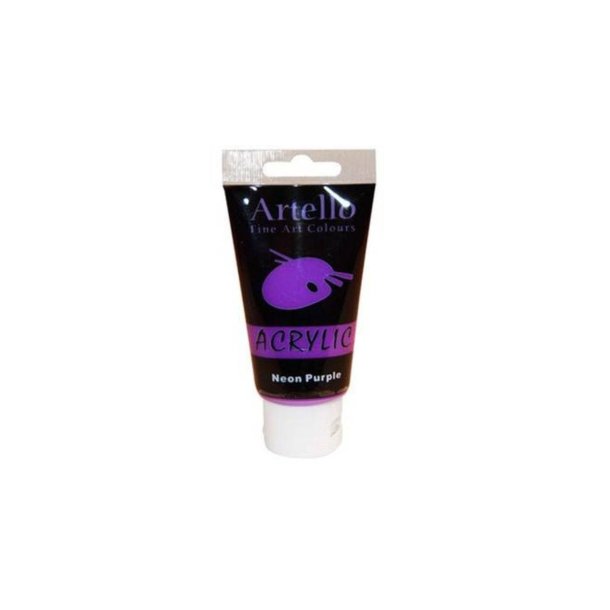 Artello acrylic 75ml Neon Purple