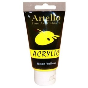 Artello acrylic 75ml Neon Yellow