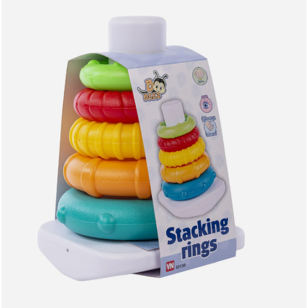 B BEEZ | Stabelt�rn med 5 ringe |