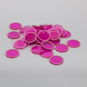 Bingobrikker magnetiske | 100 stk | Assorterede Farver |