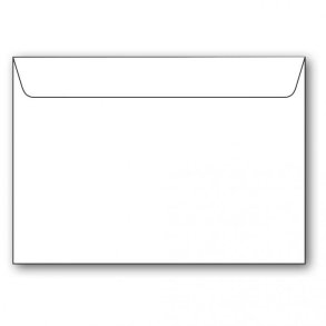 C5 Kuverter 5pk Hvid