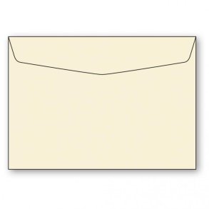 C6 Kuverter 5pk Elfenben