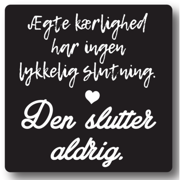 Citatmagnet �gte k�rlighed