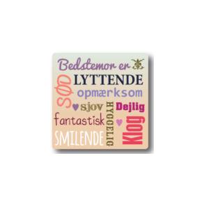 Citatmagnet Bedstemor