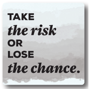 Citatmagnet Take the risk