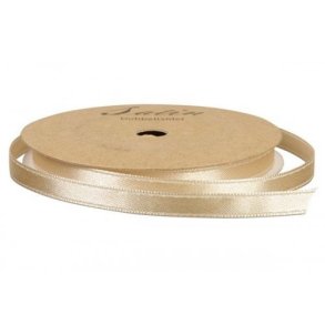 Satinbnd | 10mm | 10m | Creme |