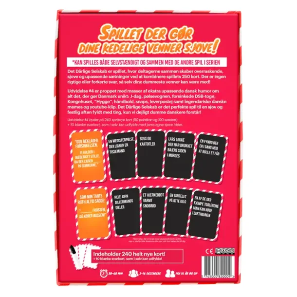 Det Drlige Selskab - Udvidelse #4 Ekstra dansk