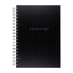 Mayland DotNotes Notesbog, Sort