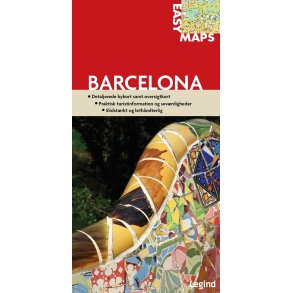 Easy maps - Barcelona af Conny Mikkelsen