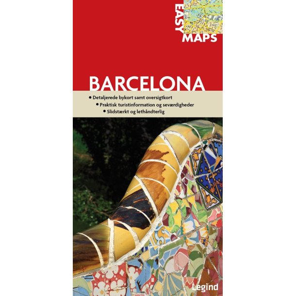 Easy maps - Barcelona af Conny Mikkelsen