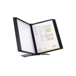 Easymount Registersystem A4 (10 faneblade), Sort